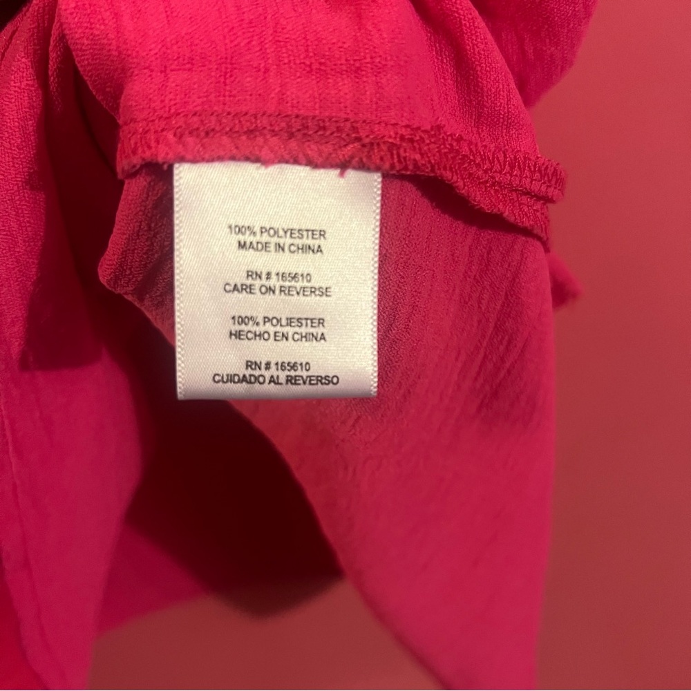 Good Days Only Sleeveless Pink Blouse Top - Picture 5 of 8